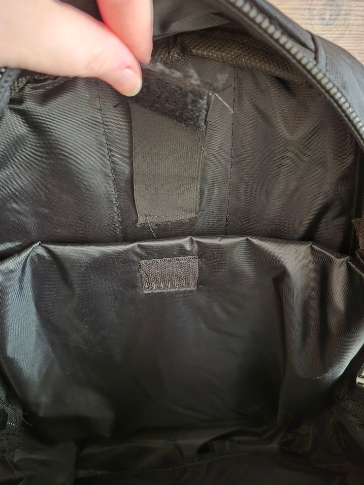 Siyah Fermuarlı Erkek Sırt Çantası - Görsel 4