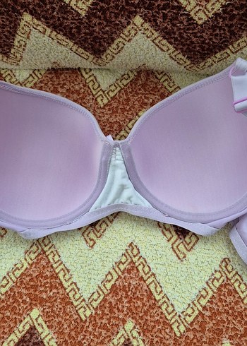 Eflatun Renkli Düz Midi Sütyen - Görsel 2