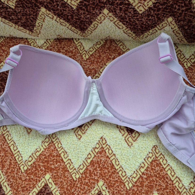 Eflatun Renkli Düz Midi Sütyen - Görsel 2