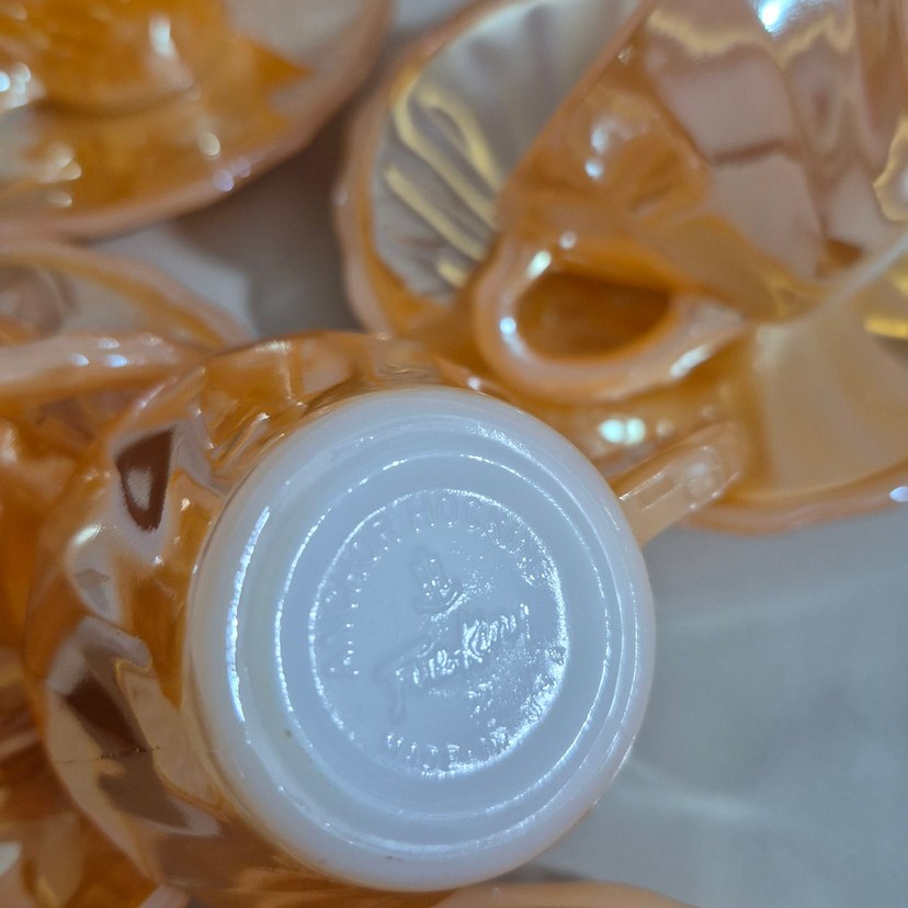 Parlak Bej Cam Kahve Fincanı Seti - Görsel 3