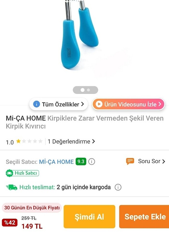 Kirpik Kıvırıcı - Görsel 2