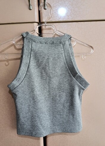 Bershka gri crop 