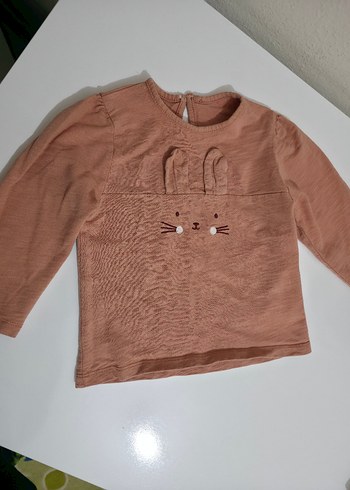 Kahverengi Örgü Uzun Kollu Bebek Kız Takımı - Görsel 3