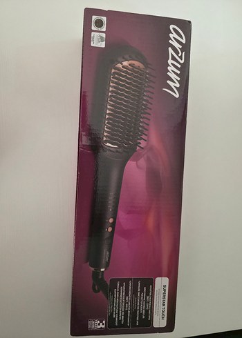 Siyah Saç Düzleştirici Tarak - Görsel 2