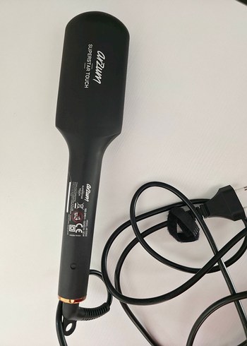 Siyah Saç Düzleştirici Tarak - Görsel 4