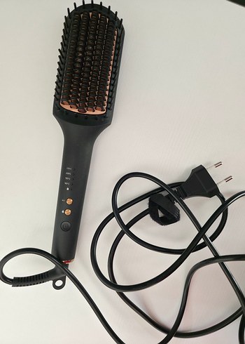 Siyah Saç Düzleştirici Tarak - Görsel 3