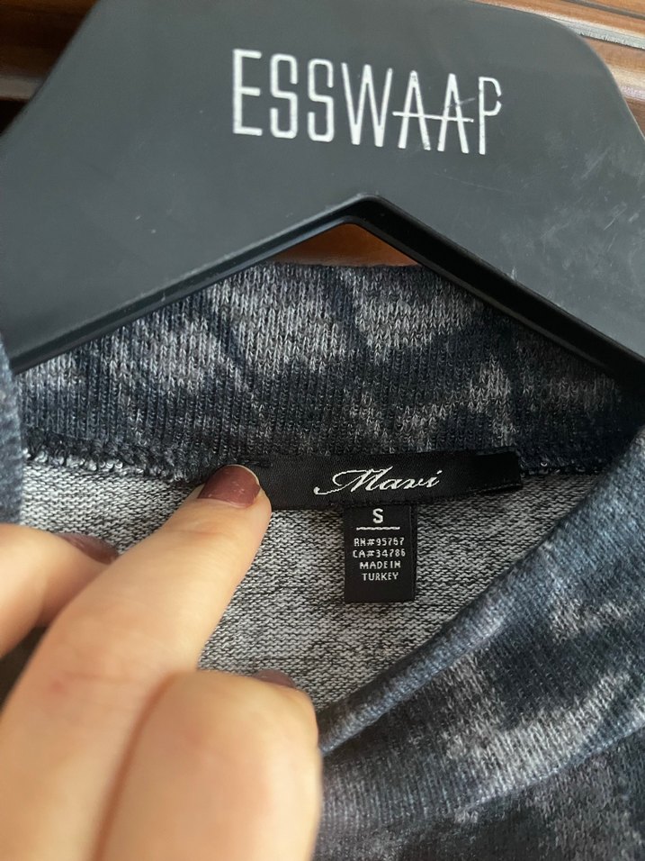 Gri Yılan Desenli Balıkçı Yaka Kadın Kazak - Görsel 2