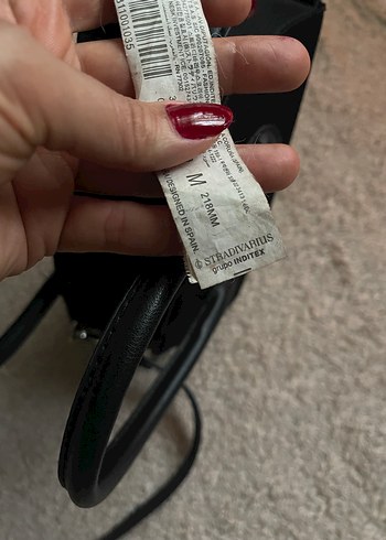 Stradivarius Süet Kadın El Çantası - Görsel 5