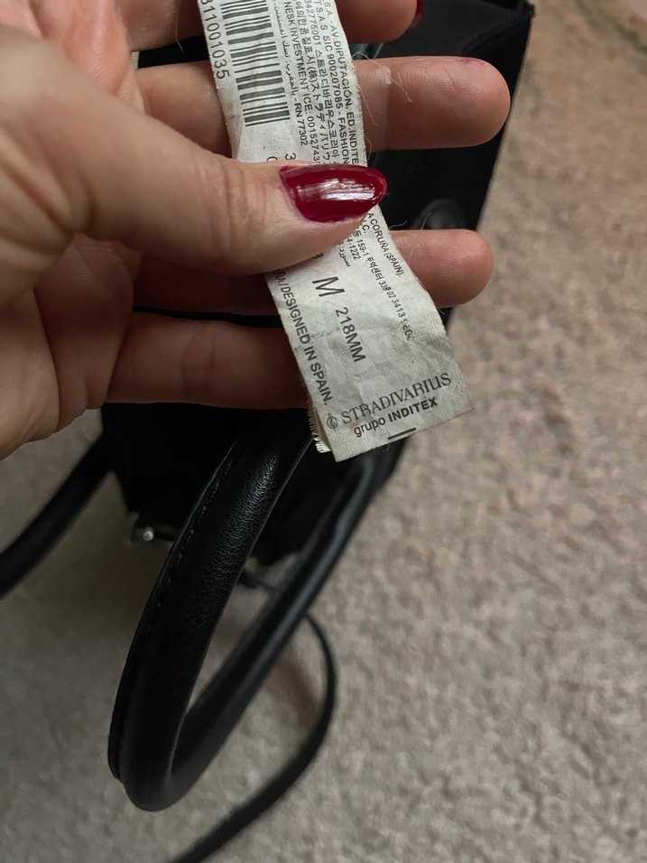 Stradivarius Süet Kadın El Çantası - Görsel 5