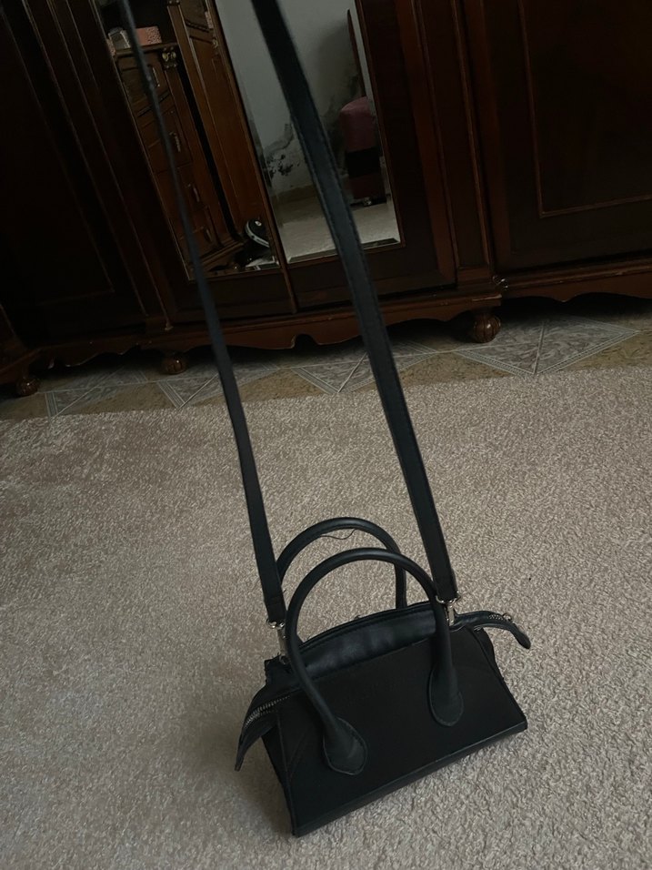 Stradivarius Süet Kadın El Çantası - Görsel 2