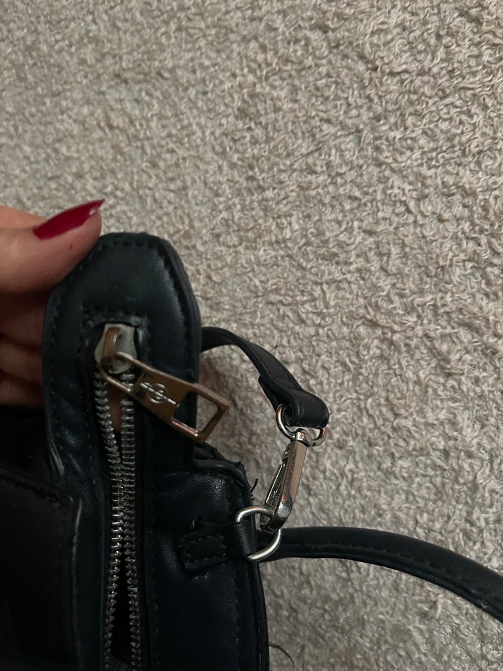 Stradivarius Süet Kadın El Çantası - Görsel 4