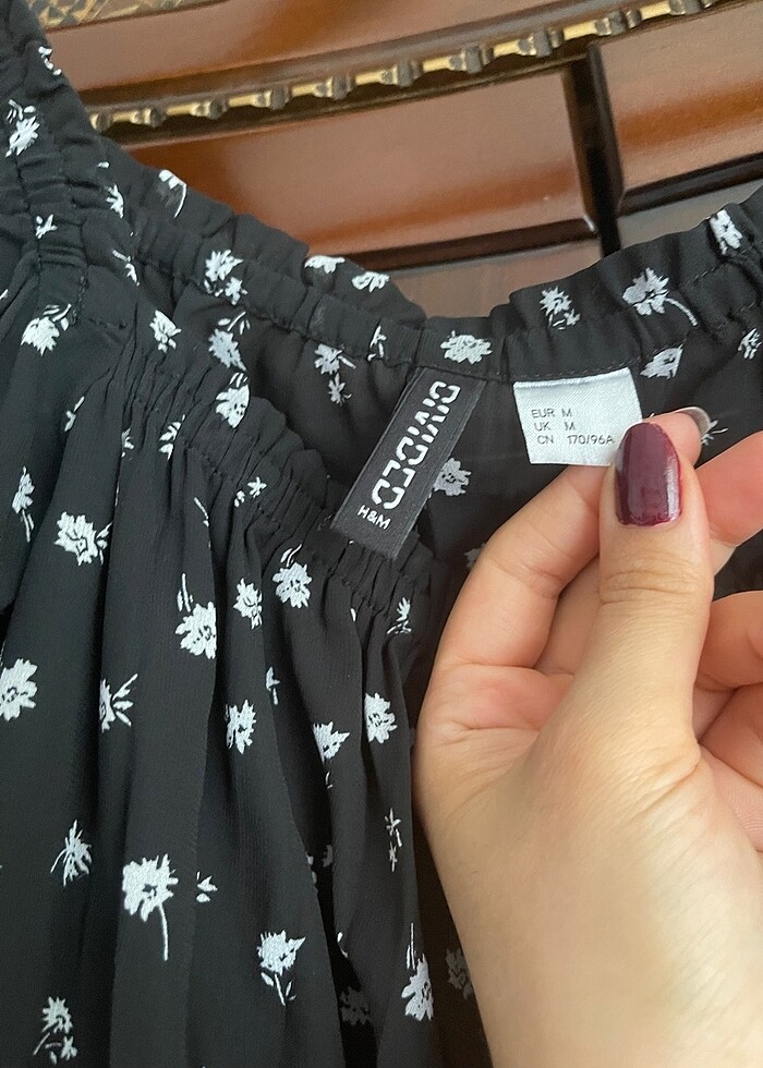 H&M şifon bluz - Görsel 4