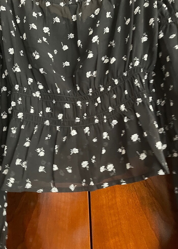 H&M şifon bluz - Görsel 5