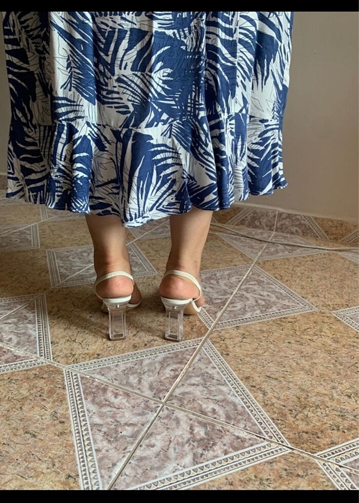 Mango şeffaf ayakkabı - Görsel 3