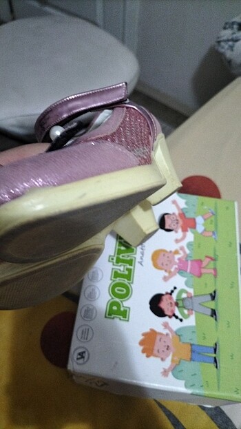 Kız çocuğu hafif dolgulu topuk - Görsel 6