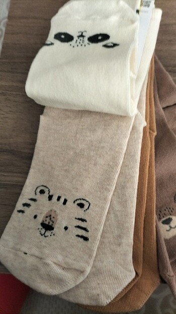 4 lu Penti çorap unisex kız erkek büyük küçük icin - Görsel 3