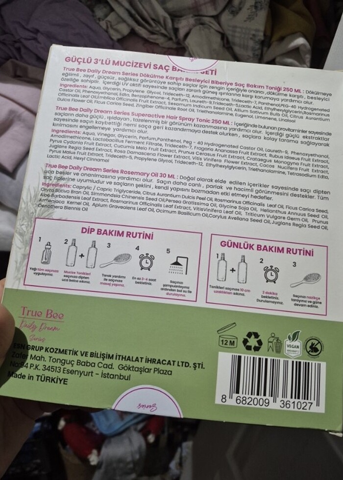 Saç bakım seti - Görsel 4