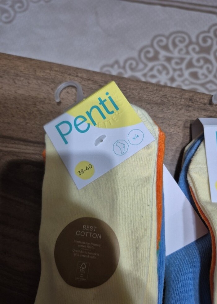 Penti 38 40 soket ünisex - Görsel 3