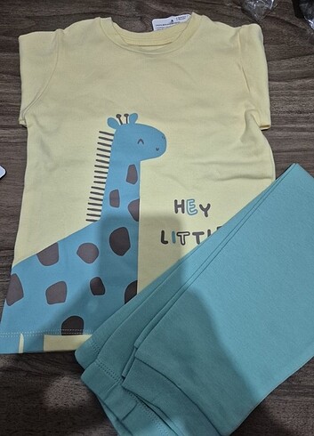 3 4 yas ünisex pjama takım - Görsel 2