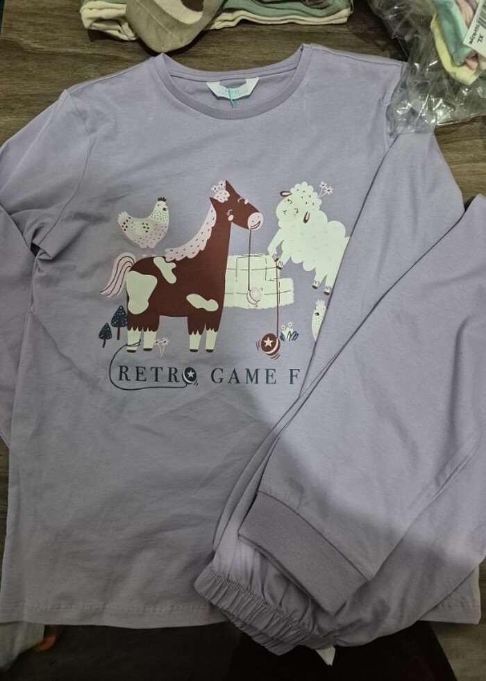 Pentinin  cocuk pijamaları  - Görsel 5