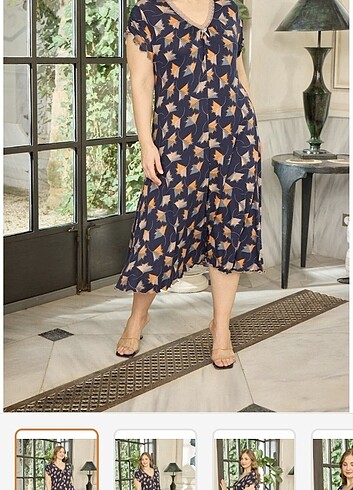 Sıfır liralık viskinin bayan elbise - Görsel 2