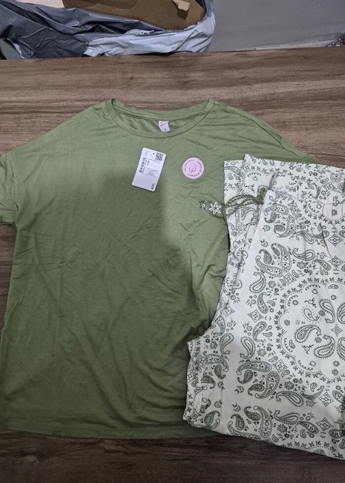 Kısa kolu viskinin pamuklu  - Görsel 4