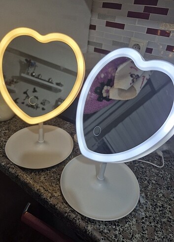 3 kademeli ledli ayna - Görsel 2