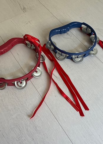 Renkli Nakışlı Kurdeleli Çocuk Zillileri - Görsel 2