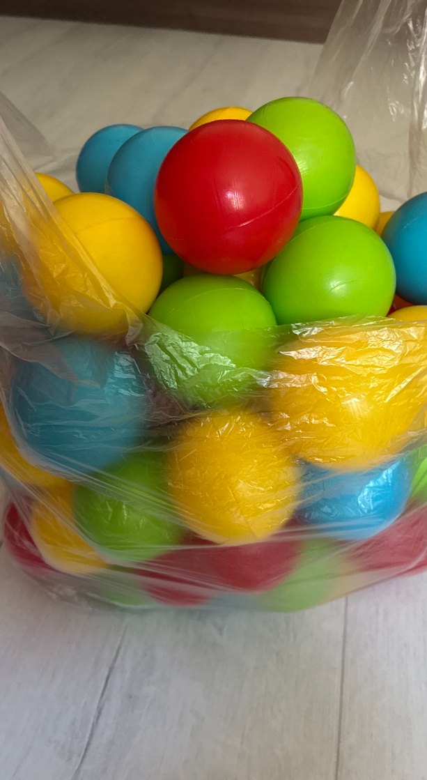 Renkli Plastik Oyun Topları Seti - Görsel 2