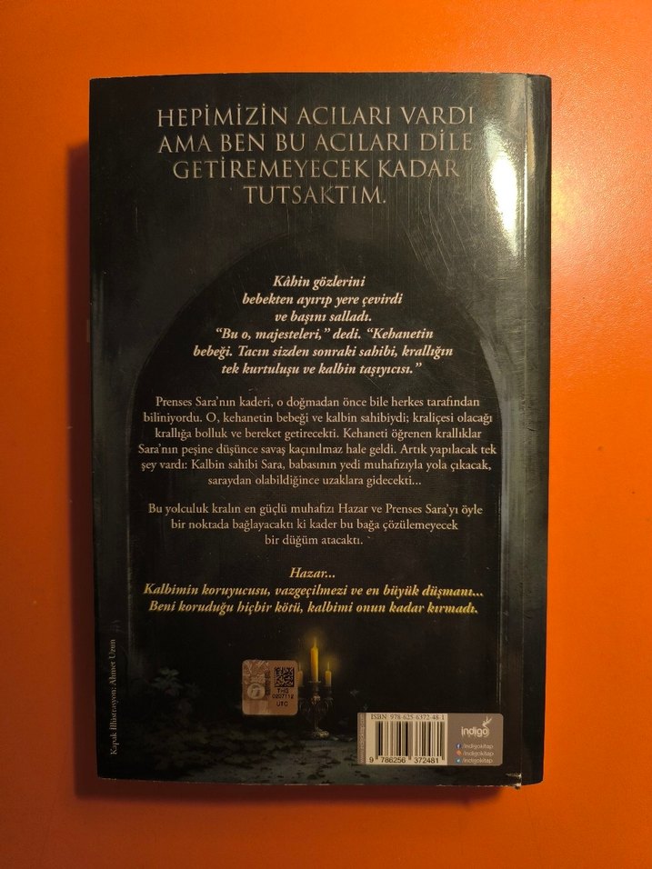 Kalp Muhafızı - Beyza Alkoç ciltsiz indigo yayınları - Görsel 3