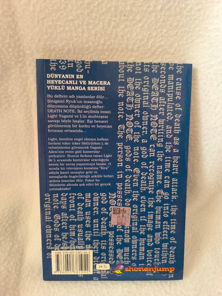 Death Note 3. Cilt - Ölüm Defteri Manga - Görsel 2
