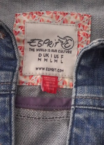 Düğmeli Kadın Mavi Denim Ceket - Görsel 4