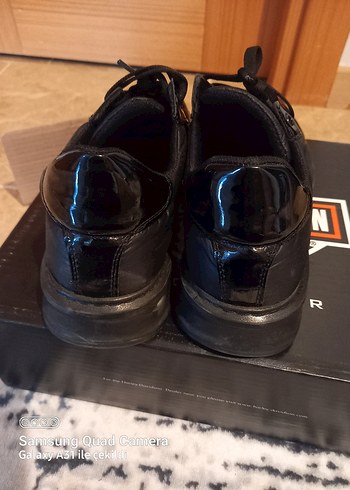 Kadın Siyah Platform Spor Ayakkabı - Görsel 3