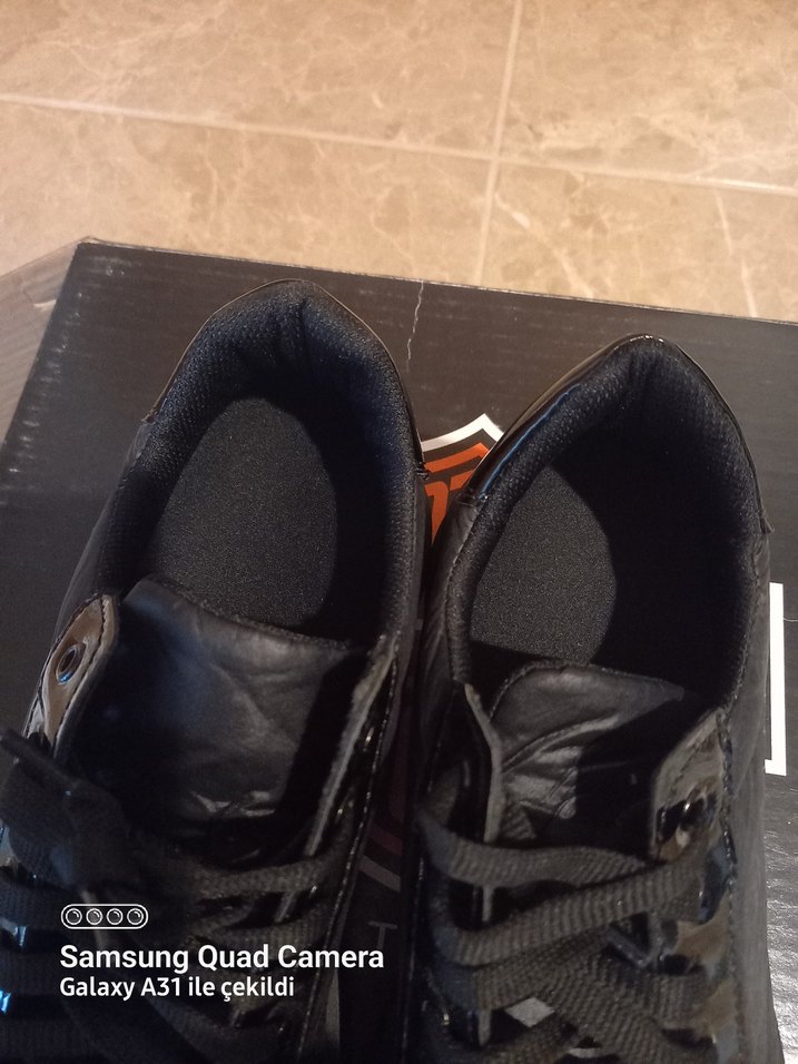 Kadın Siyah Platform Spor Ayakkabı - Görsel 4