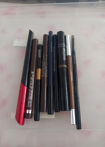 Smashbox Koyu Bej Göz Kalemleri ve Eyeliner Seti