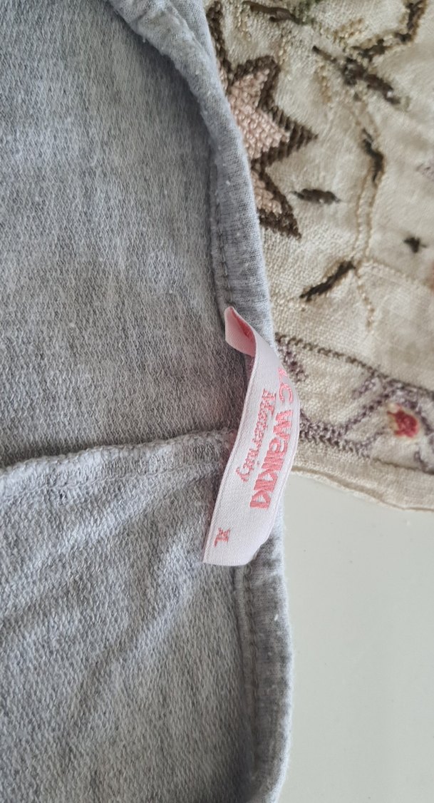 Gri Payetli Nakışlı elbise - Görsel 3