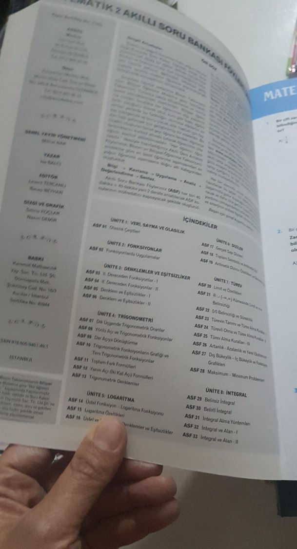 Soru Kalesi Matematik 2 ASF Soru Bankası - Görsel 2