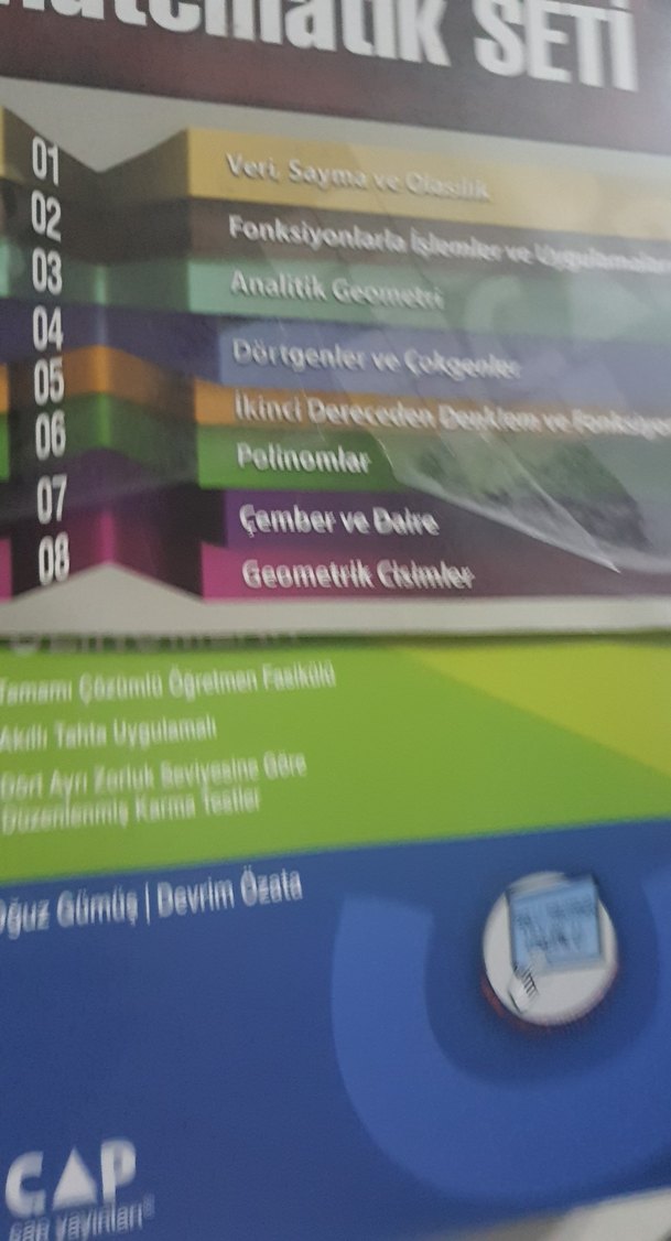 CAP Matematik Soru Bankası Seti - Görsel 2
