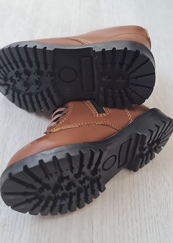 Kahverengi Deri Tokalı Erkek Çocuk Botu - Görsel 3