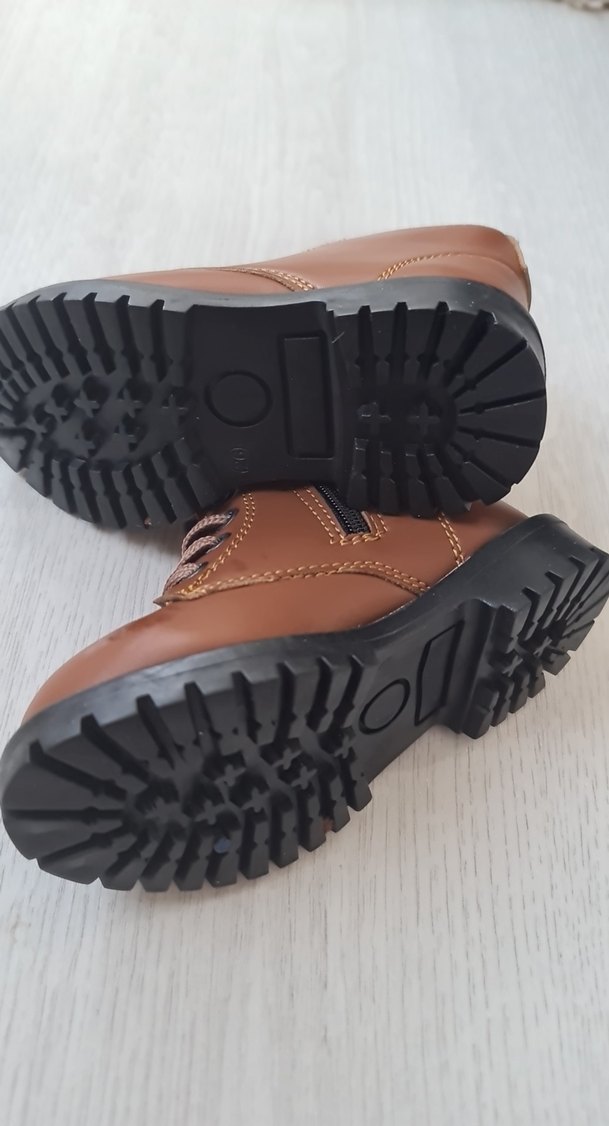 Kahverengi Deri Tokalı Erkek Çocuk Botu - Görsel 3