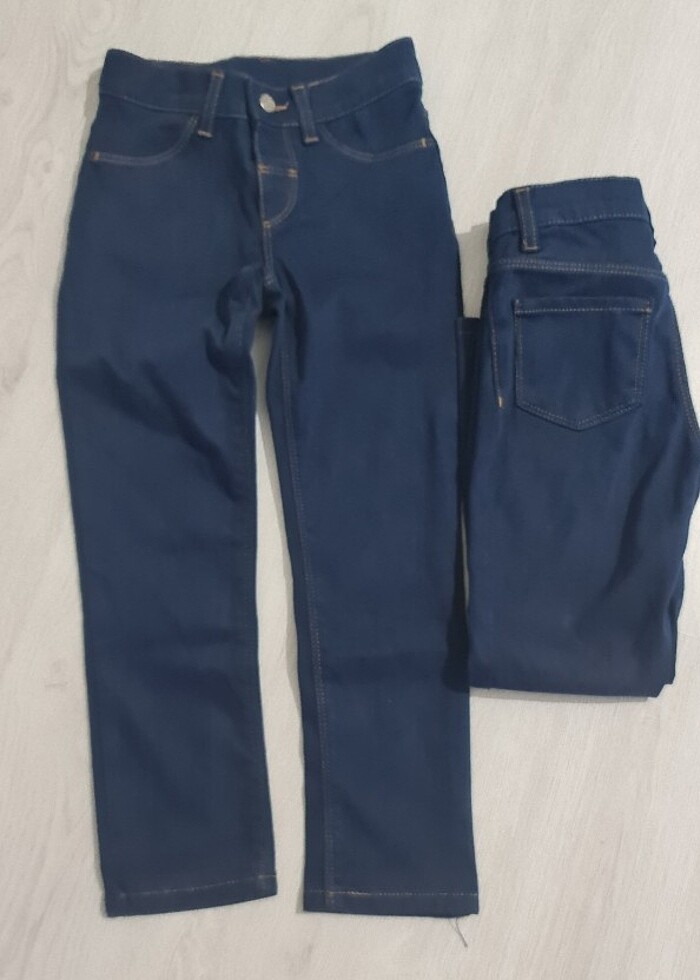 5-6 yaş jean pantalon - Görsel 2