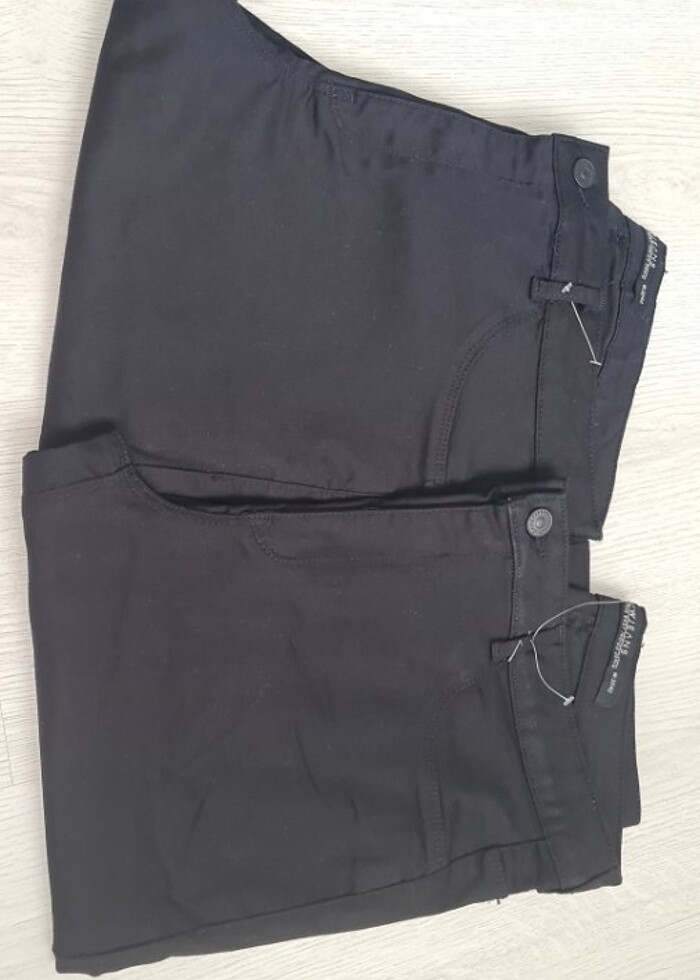 Vücuda oturan liralı pantalon - Görsel 3