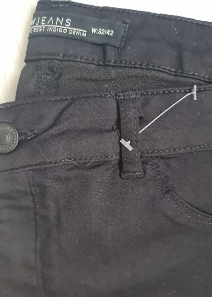 Vücuda oturan liralı pantalon - Görsel 4