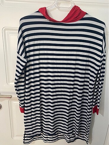 m Beden siyah Renk Çizgili sweatshirt