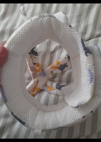 Bebek kafa koruyucu yumuşak kask - Görsel 6