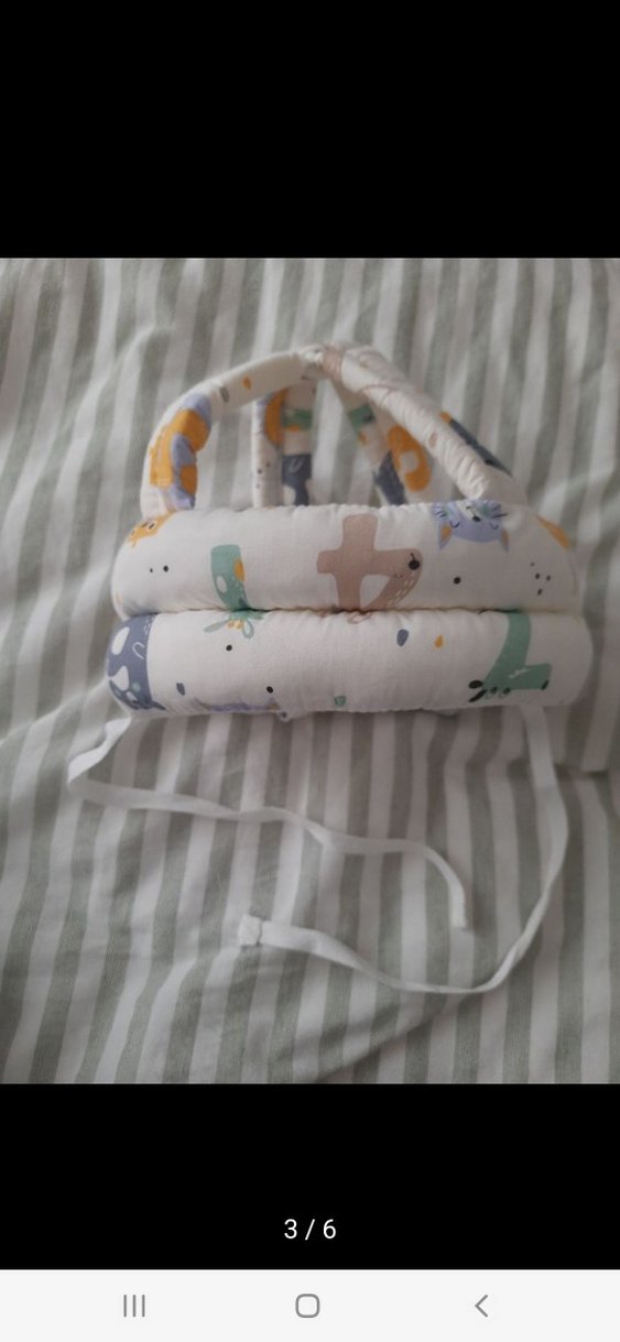 Bebek kafa koruyucu yumuşak kask - Görsel 3