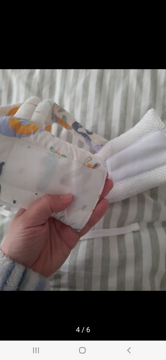 Bebek kafa koruyucu yumuşak kask - Görsel 4