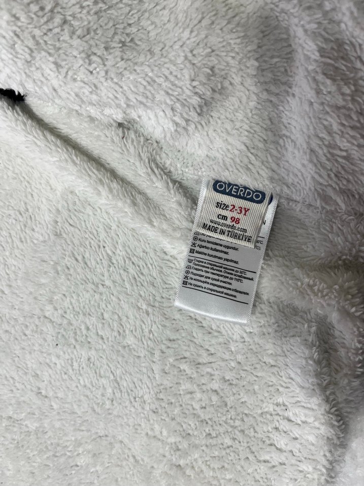 Erkek Çocuk Ekose Desenli Kapüşonlu Gri Ceket - Görsel 4