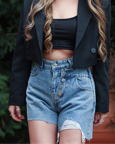 Denim Şort