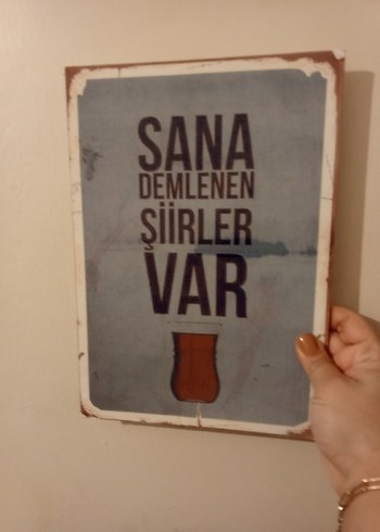 Beden beyaz Renk Sana Demlenen Şiirler Var Tablo
